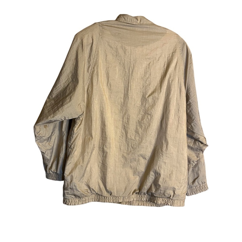 Lightweight Shiny Gold Jacket Windbreaker - Picture 4 of 4